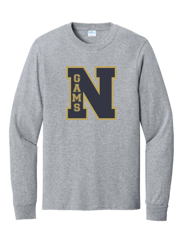 Grey Long Sleeve T-Shirt