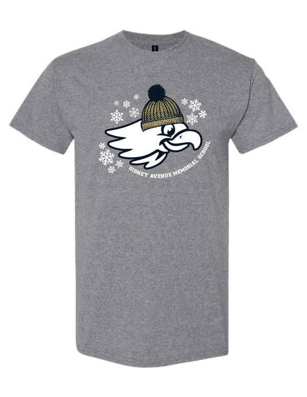 GAMS Winter Logo Athletic Grey T-Shirt
