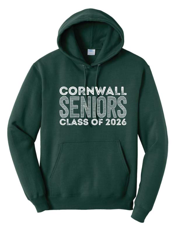 Cornwall Seniors Green Hoodie