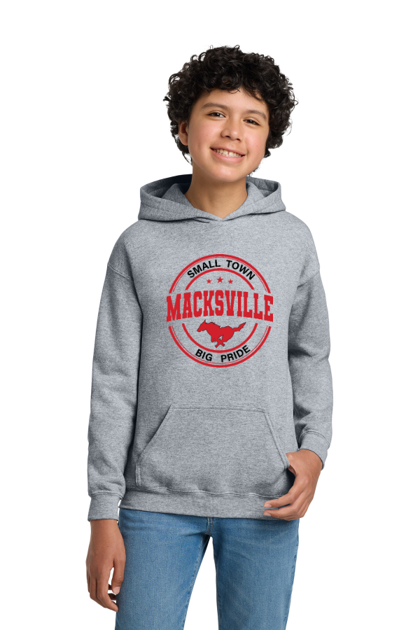 18500B- Youth Heavy Blend Hooded Sweatshirt -  2 Designs
