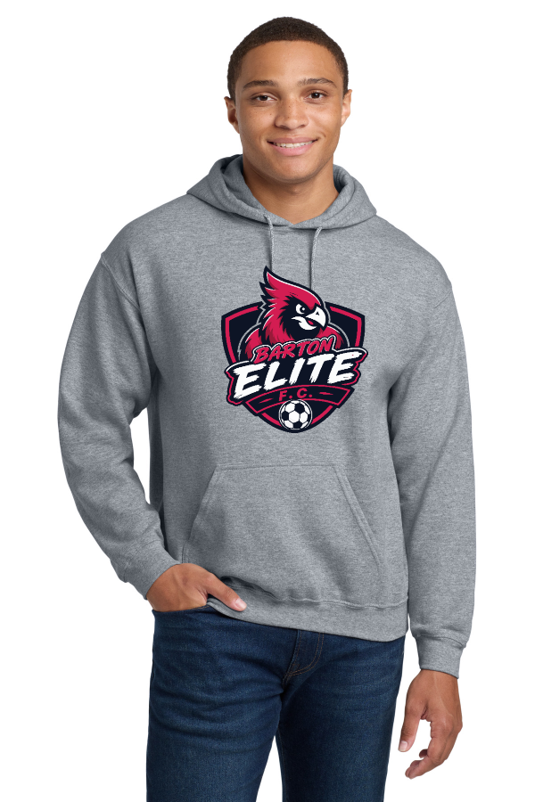 18500 Gildan Heavy Blend Hooded Sweatshirt  (Elite logo front, option to add name to back)
