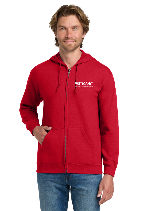 Heavy Blend Full-Zip Hooded Sweatshirt 18600