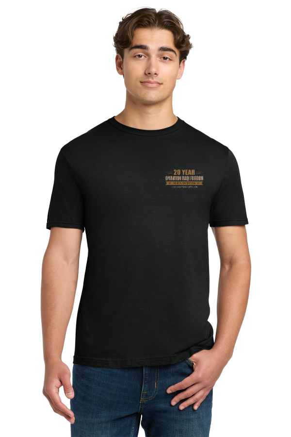 Black Gildan 64000 - Softstyle T-Shirt 100% ring spun cotton