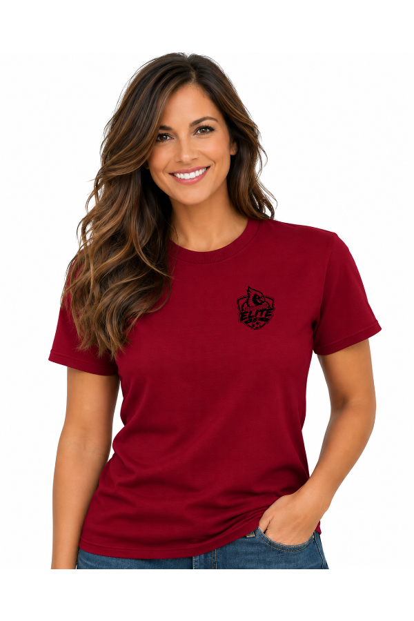 64000 Gildan Softstyle T-Shirt - Same Unisex shirt as Black and Grey (Elite logo front, option to add name to back)