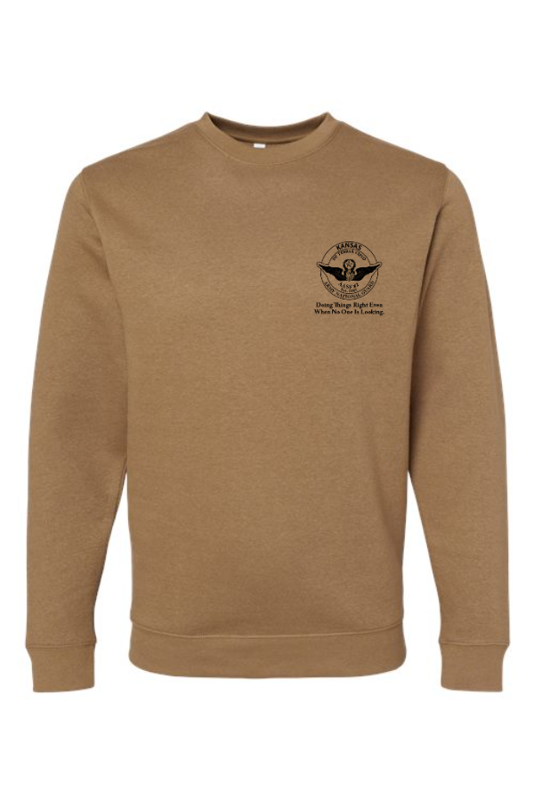 6925 LAT AASF 2 Tech Sweatshirt - Unisex Elevated Fleece Crewneck Sweatshirt