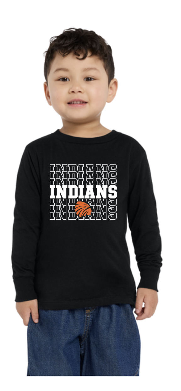 BC3501T - TODDLER Jersey Long Sleeve - INDIAN RIPPLE