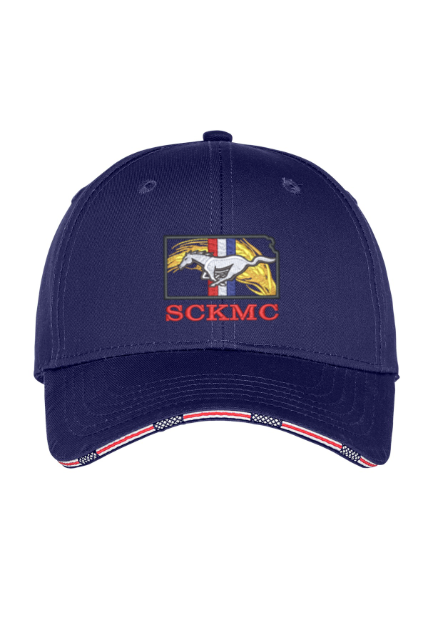 Americana Flag Sandwich Cap C829