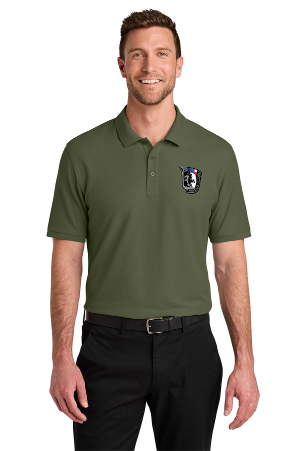 K200 Shadow Riders Polo - DTF Ink - Men's/Women's (Black, Green, Sahara)