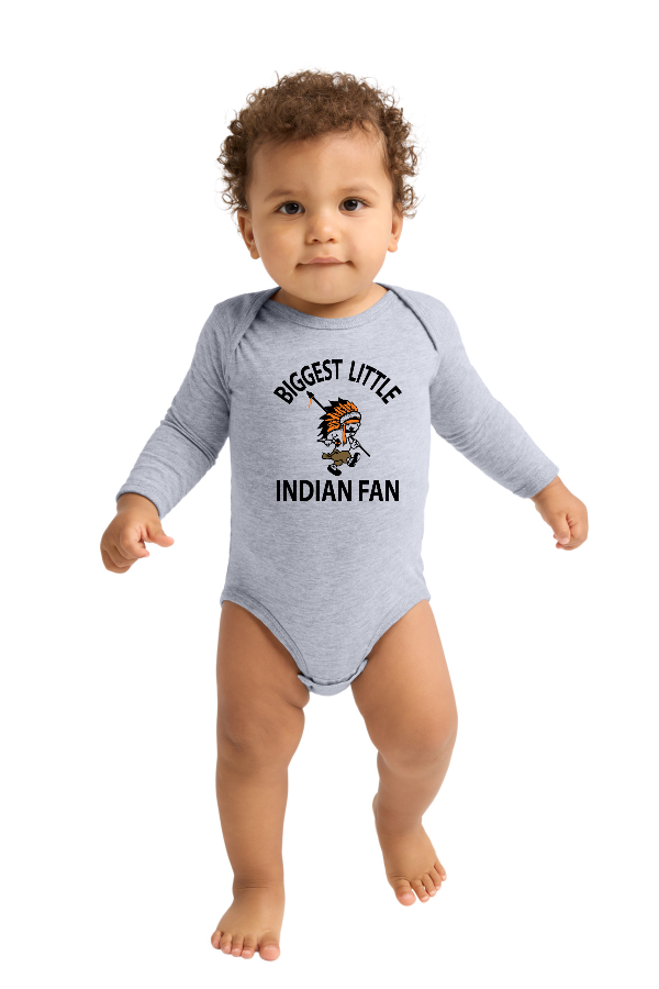 RS4421 - Infant Long Sleeve Jersey Bodysuit- BIGGEST FAN