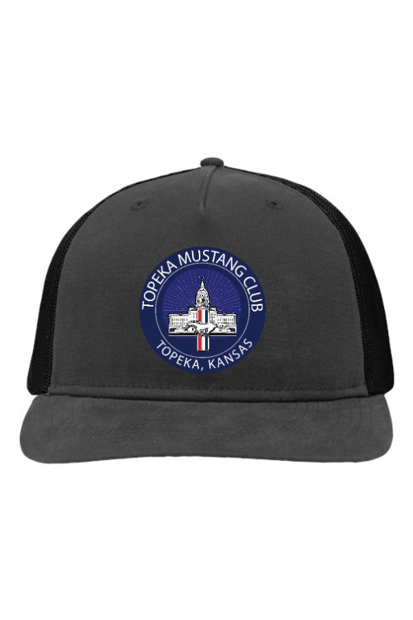 Modern 5-Panel Trucker Cap - Mesh back