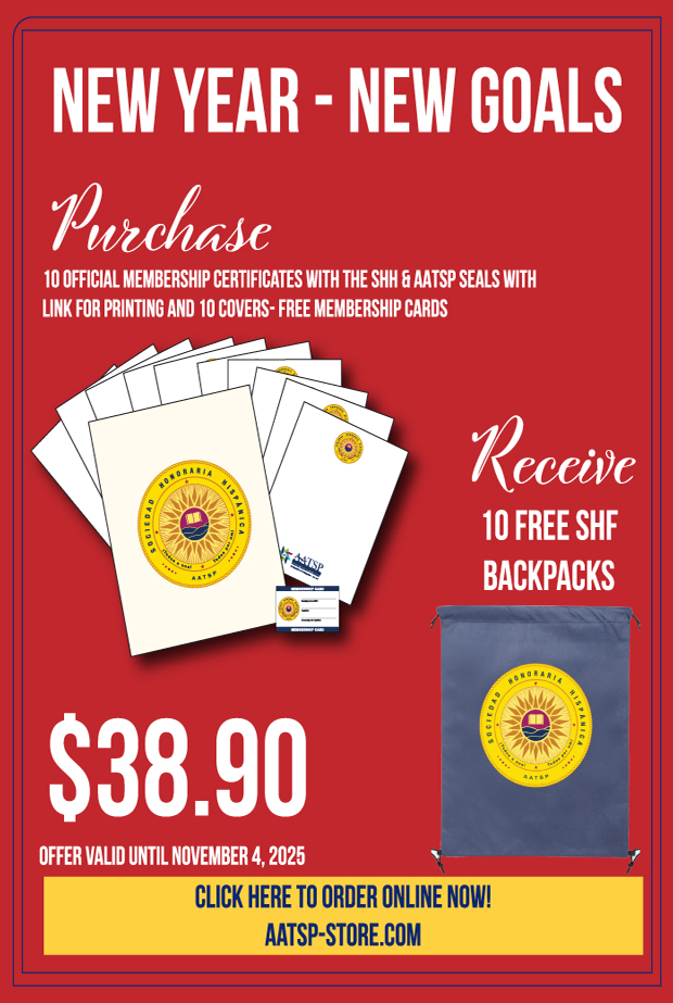 Special 2: SHH Membership Certificates with Link for Printing and Backpacks