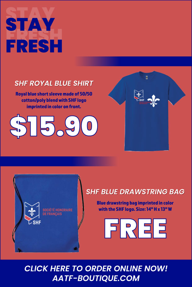 Special 4: SHF Blue Shirt and SHF Blue Drawstring Bag