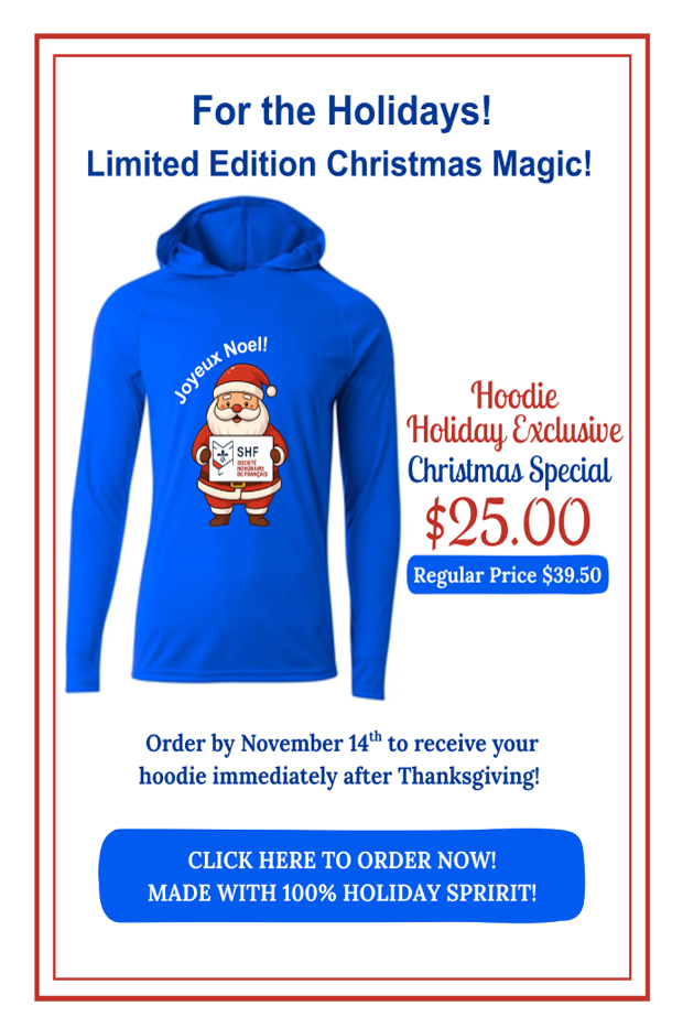 SHF - HOLIDAY HOODIE EXCLUSIVE