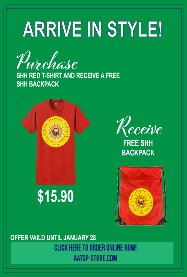 Special 2 : SHH Red T-Shirt with Free SHH Backpack