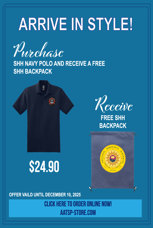 Special 2 : SHH Navy Polo with Free SHH Backpack