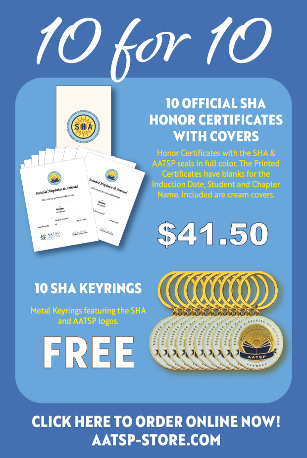 Special 5: SHA Honor Certificates with Covers and 10 SHA Keyrings