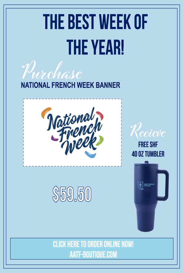 Special 8 : National French Week with SHH 40oz Tumbler