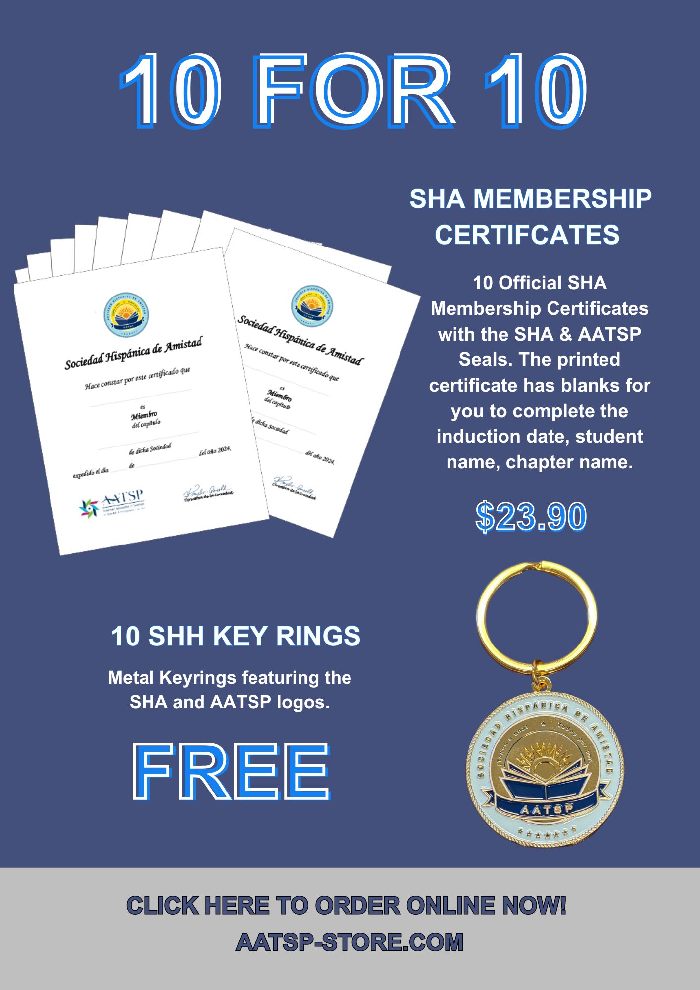 SHA MEMBERSHIP CERTIFICATES