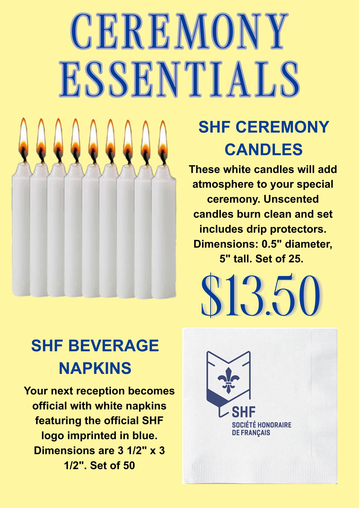 CEREMONY ESSENTIALS