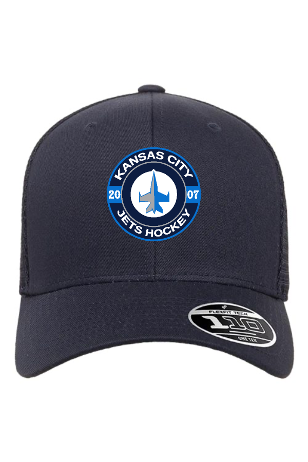 Flexfit 110® Mesh-Back Cap 2007 logo- 110M