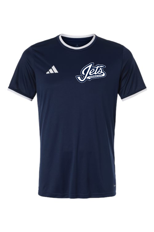 Adidas Men's Entrada 26 Jersey jets logo AT115