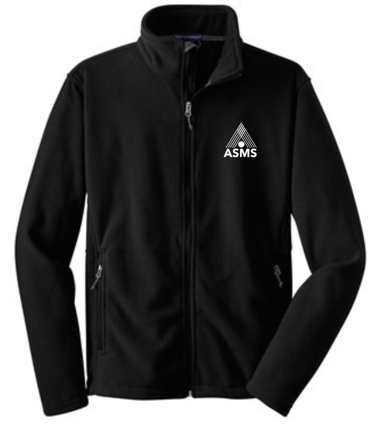 Mens’ Campus Microfleece Jacket with ASMS Logo