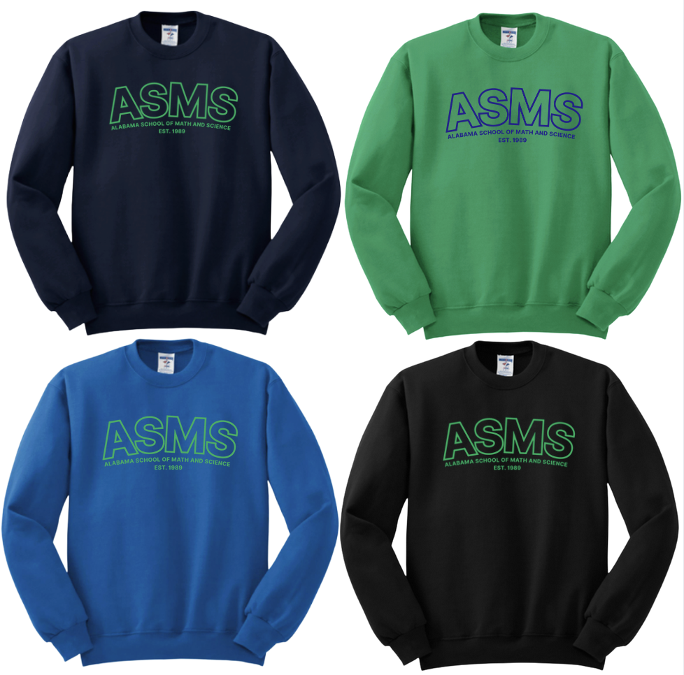 Crewneck with ASMS Logo