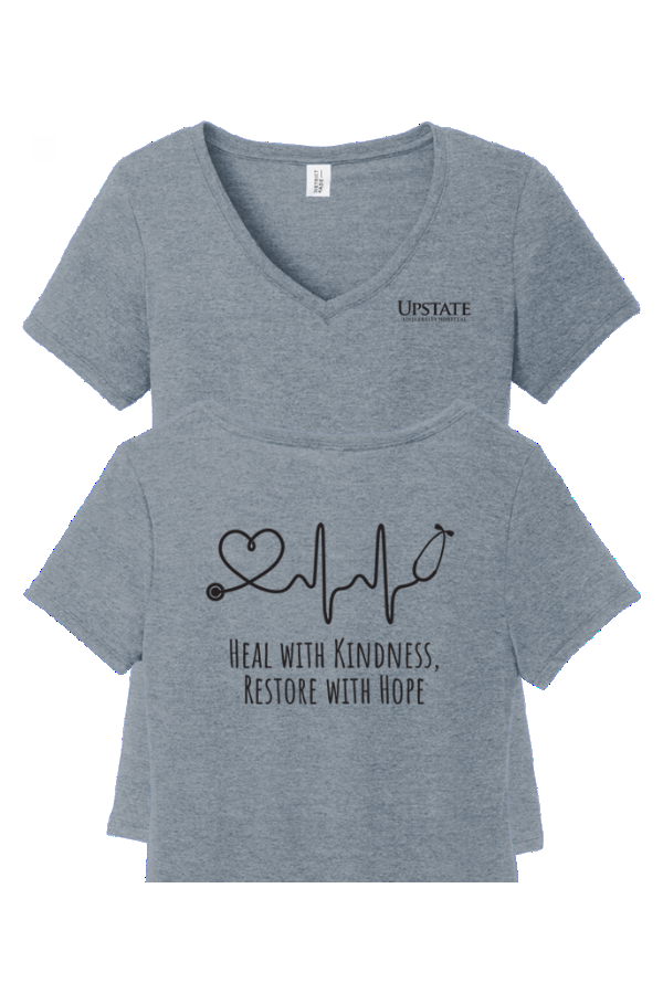 Womens Perfect Tri V-Neck Tee