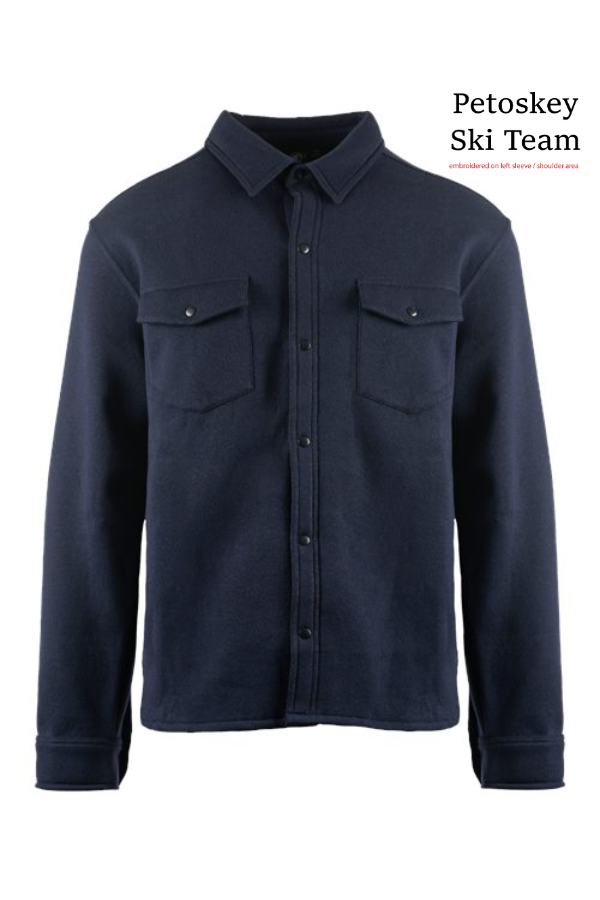 Fleece Snap Jacket 8760-SS Embroidered