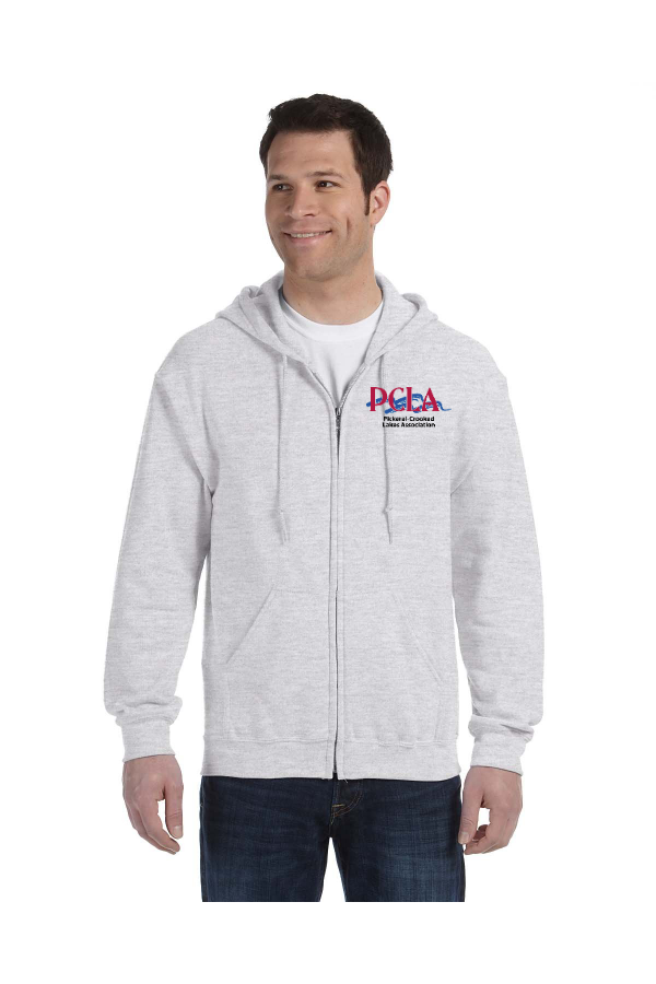 G186 Adult Heavy Blend 8 oz., 50/50 Full-Zip Hooded Sweatshirt