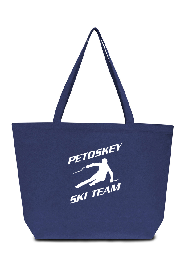 Seaside Cotton Pigment-Dyed Large Tote LB8507-AB