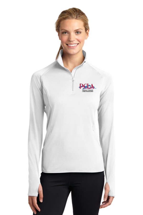 LST850 Ladies Sport-Wick Stretch 1/2-Zip Pullover
