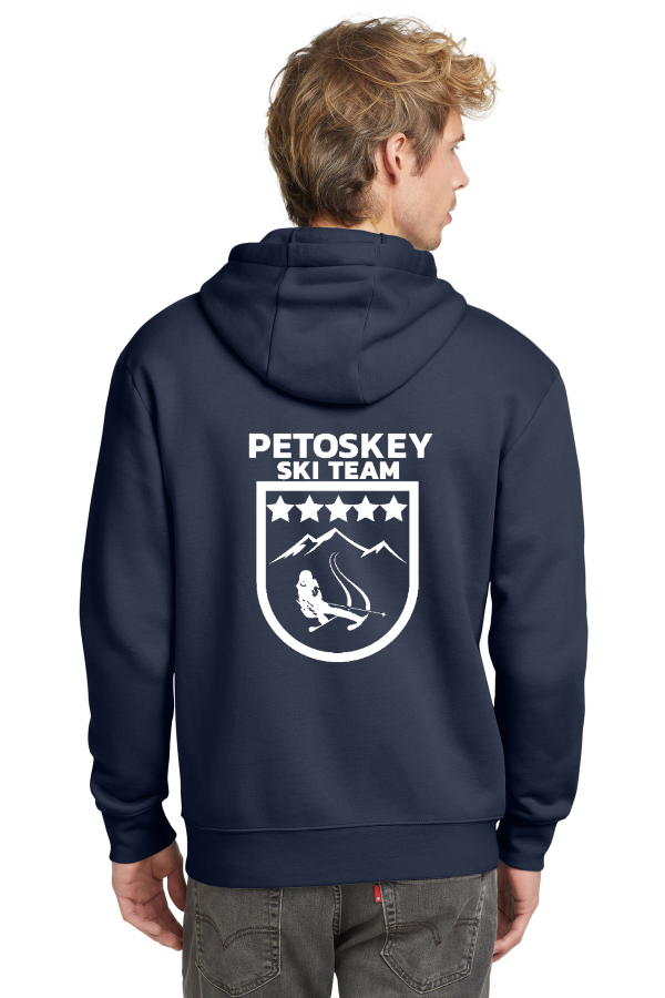 Heritage Fleece Full-Zip Hoodie NEA526 - New logo back