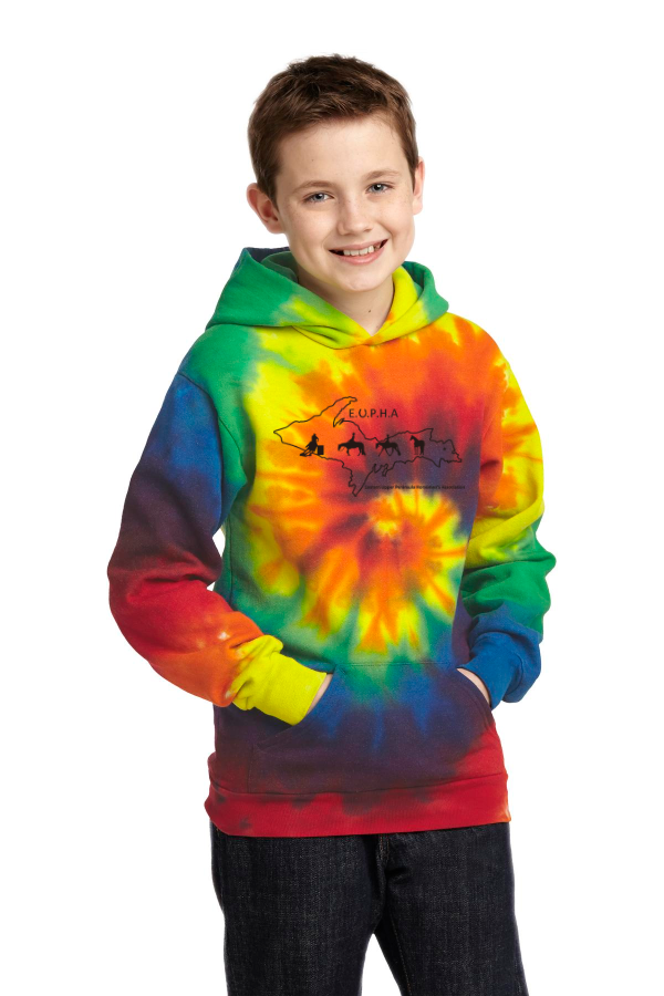 Port & Company Youth Tie-Dye Pullover Hooded Sweatshirt PC146Y