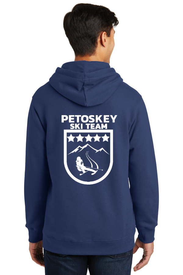 Port & Company Fan Favorite Fleece Pullover Hooded Sweatshirt PC850H - new logo back