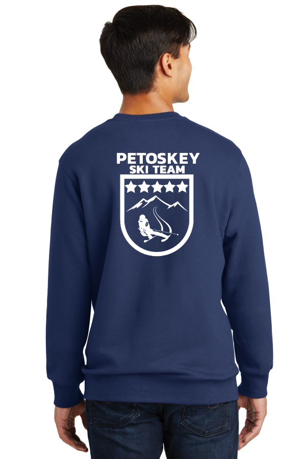 Port & Company Fan Favorite Fleece Crewneck Sweatshirt PC850 - new logo back