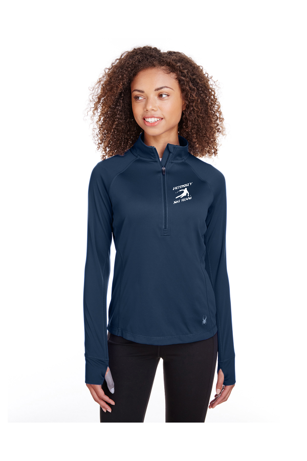 Ladies  Freestyle Half-Zip  Pullover S16798 Embroidered