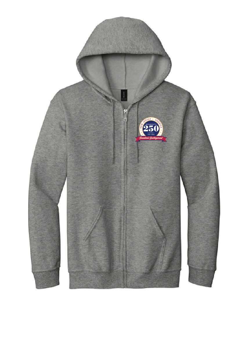 17 Heavy Blend Full Zip Hooded Sweatshirt