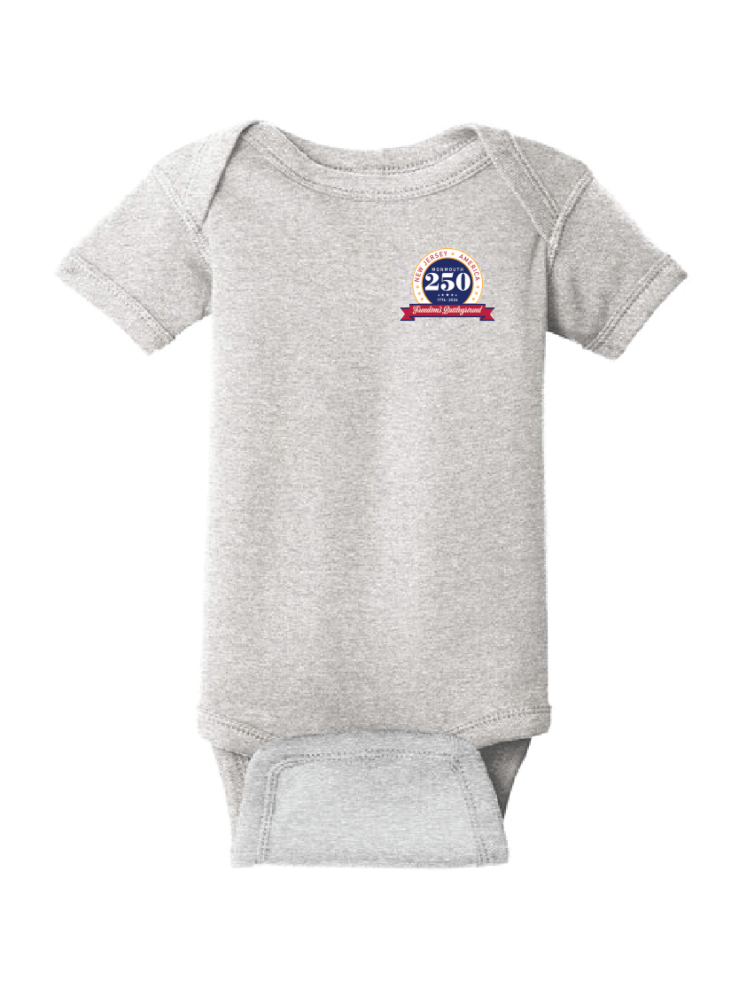 12 Infant Short Sleeve Baby Rib Bodysuit