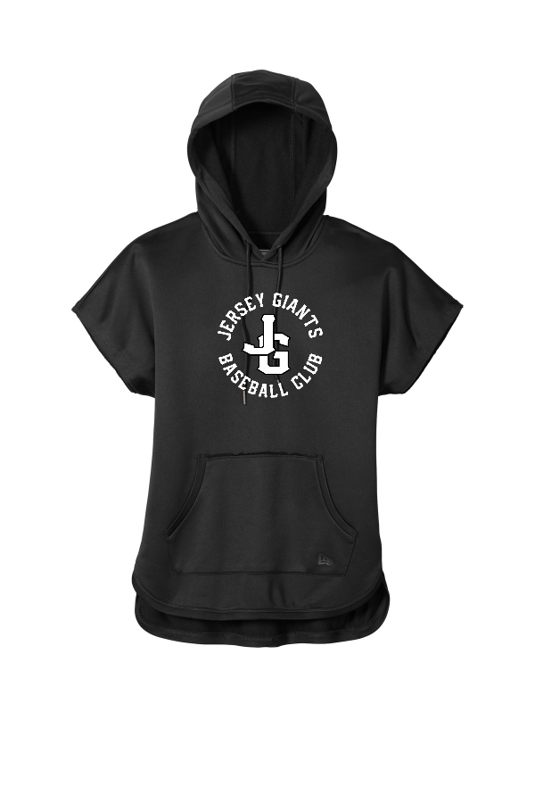 LNEA533 Womens Performance Terry Short Sleeve Hoodie
