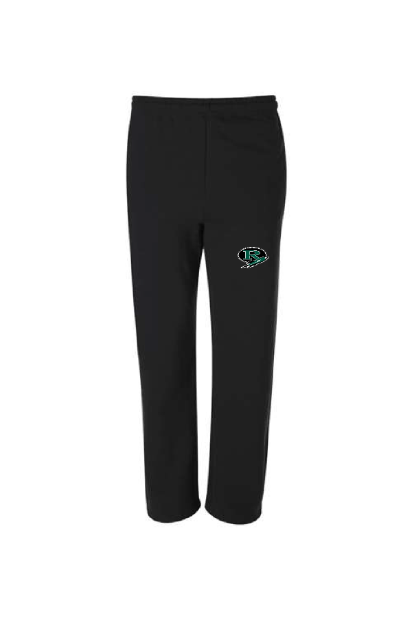 974MPR Open bottom sweatpants with pockets