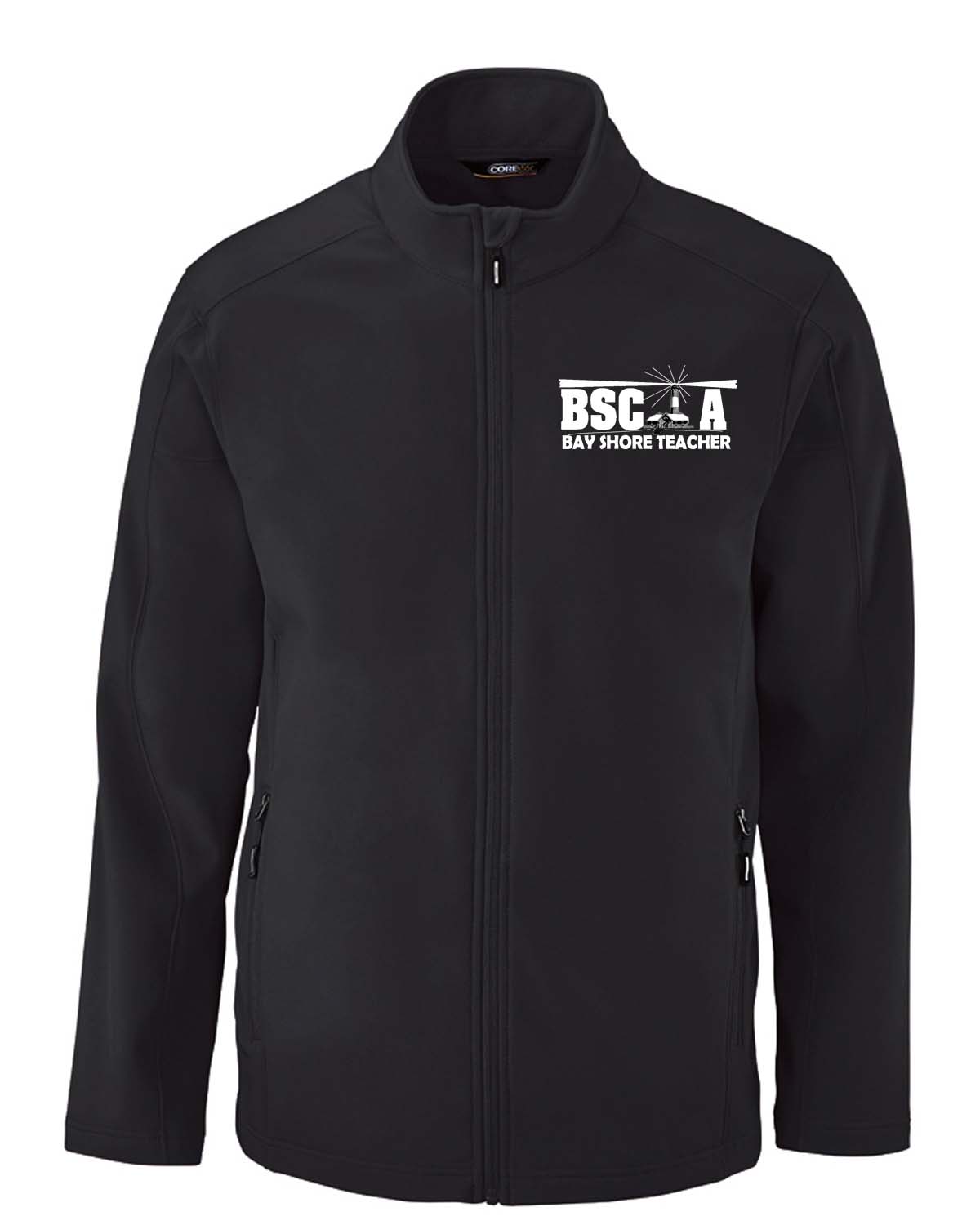 CORE365 Men's Cruise Two-Layer Fleece Bonded Soft Shell Jacket (88184)