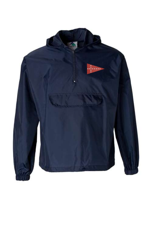 Augusta Sportswear - Packable Half-Zip Hooded Pullover Jacket (3130)
