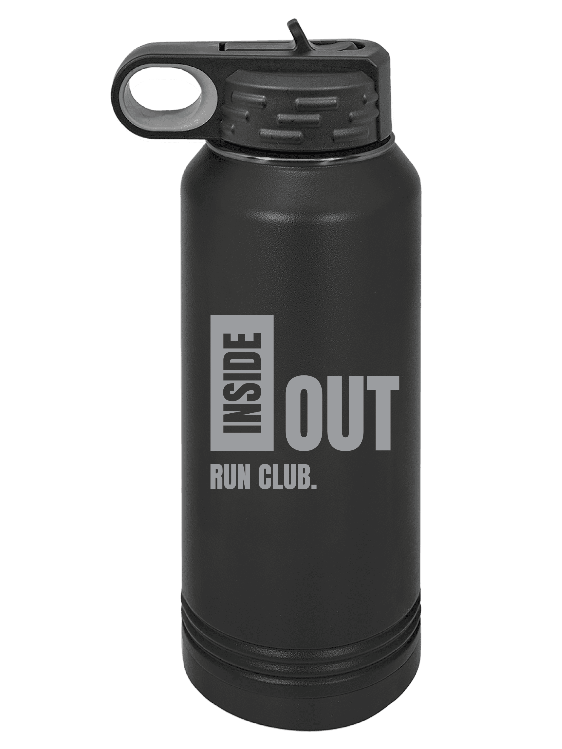 Polar Camel 32 oz. Black/Ghost Black Water Bottle (LWB230 )