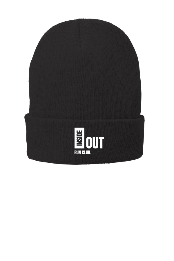 Port & Co Fleece-Lined Knit Cap (CP90L) S/A EMB