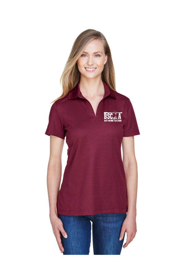 Devon & Jones CrownLux Performance Ladies' Plaited Polo (DG20W)