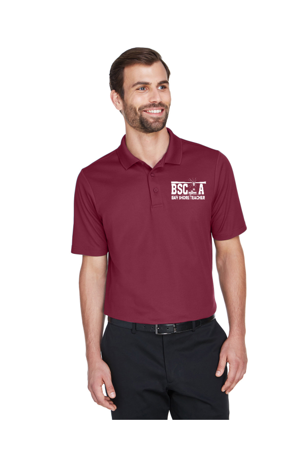 Devon & Jones CrownLux Performance Men's Plaited Polo