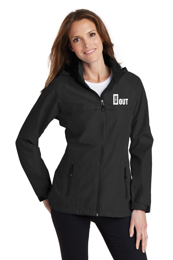 Port Authority Women Waterproof Jacket (L333) S/A EMB