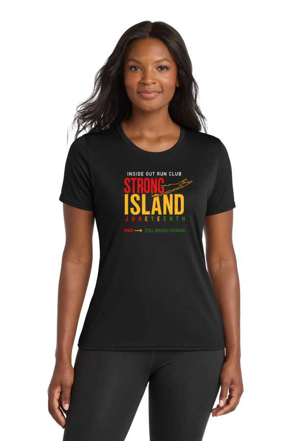 Port & Co Women s Performance Tee (LPC380) SPECIAL EDITION JUNETEENTH