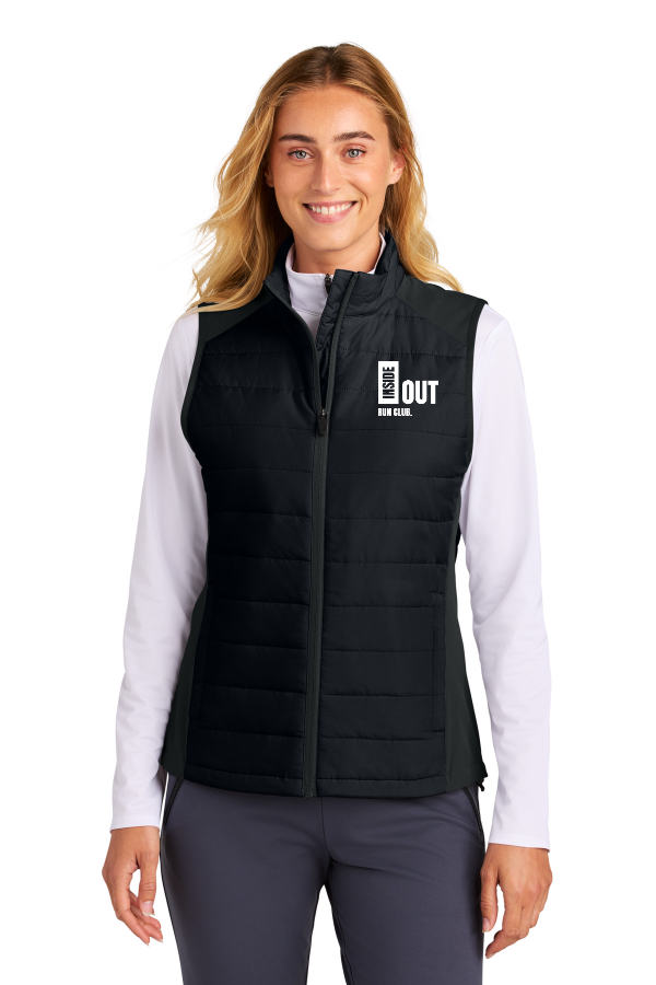 Women's Teknical Hybrid Vest (LST941) S/A EMB